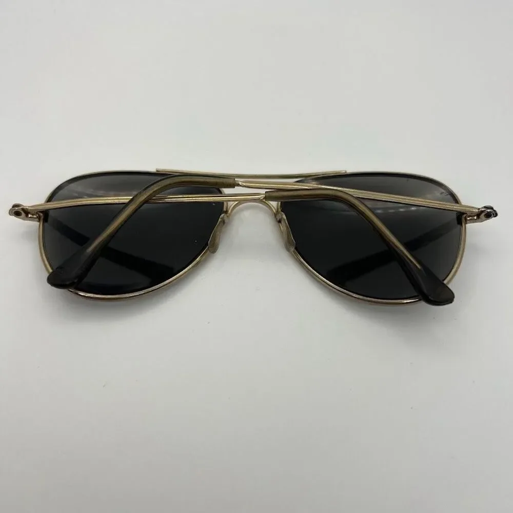 Vintage Foster‎ Grant FF77 Gold Metal Pilot Sunglasses Frames USA